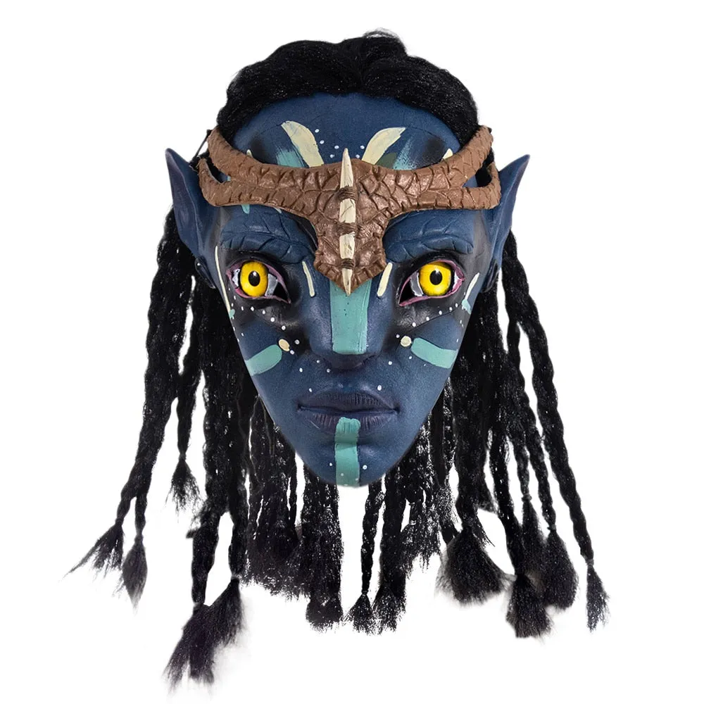 NEW Avatar 2 Cosplay Masks | Na'vi Neytiri The Way of Water Costume Prop