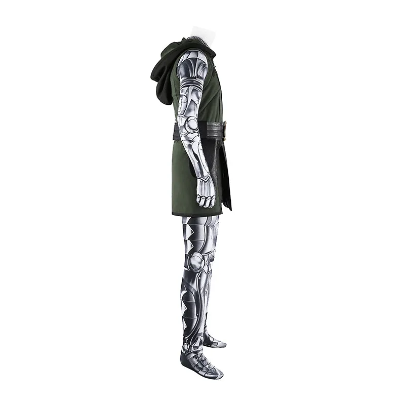 New Avengers 5 Doomsday Doctor Doom Cosplay Costume Halloween Jumpsuit Accosplay