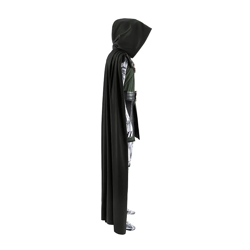 New Avengers 5 Doomsday Doctor Doom Cosplay Costume Halloween Jumpsuit Accosplay