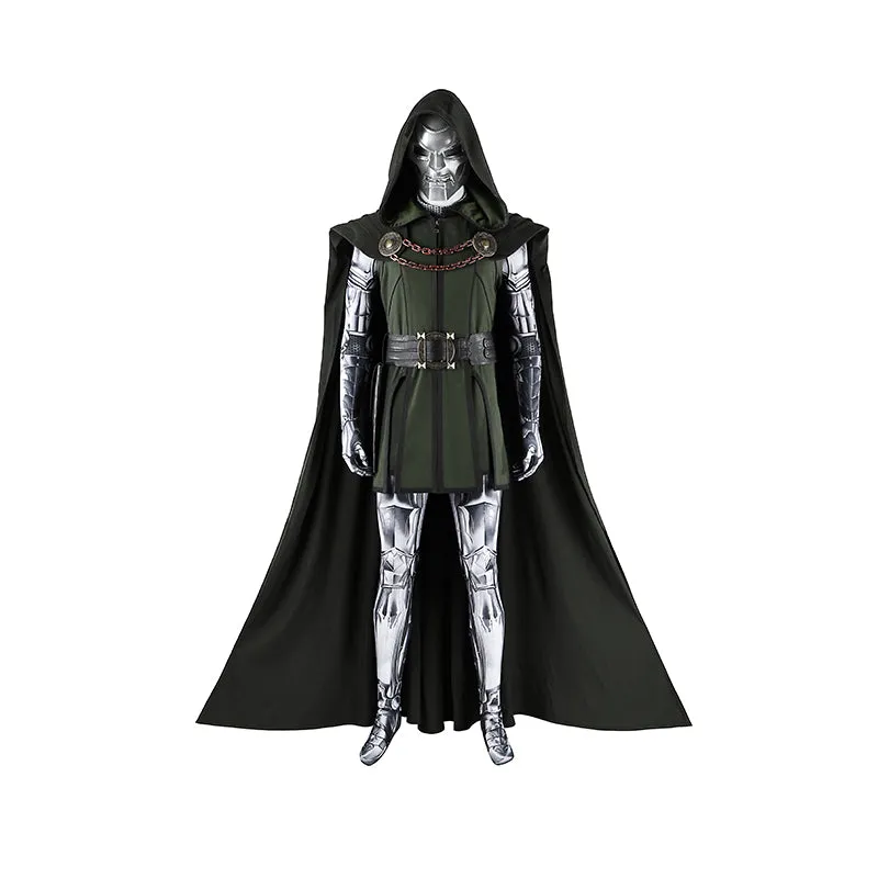 New Avengers 5 Doomsday Doctor Doom Cosplay Costume Halloween Jumpsuit Accosplay