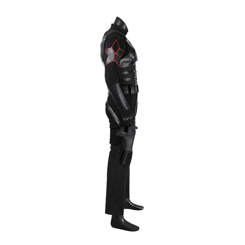 New Avengers Winter Soldier Bucky Barnes Cosplay Costume Deluxe Halloween Suit ACcosplay