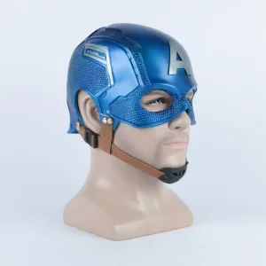 NEW Captain America Endgame Avengers Mask Cosplay Costume Helmet Prop Mask