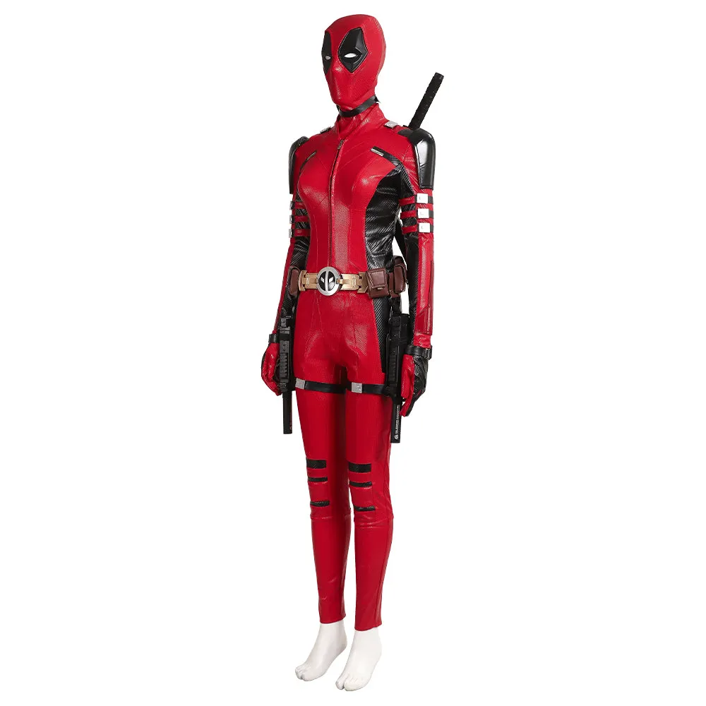 New Deadpool & Wolverine Lady Deadpool Cosplay Costume Updated Version ACcosplay