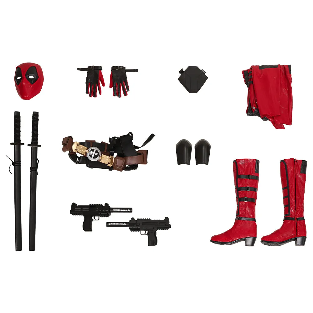 New Deadpool & Wolverine Lady Deadpool Cosplay Costume Updated Version ACcosplay