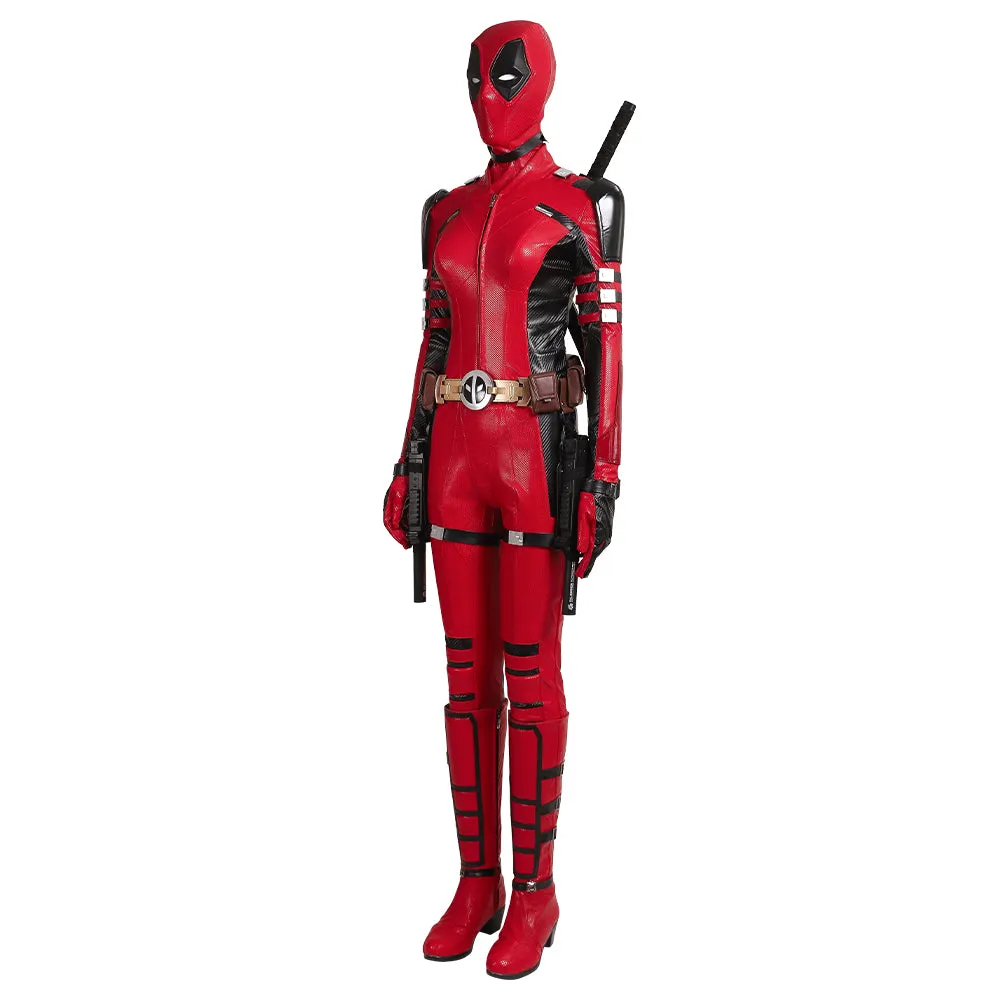 New Deadpool & Wolverine Lady Deadpool Cosplay Costume Updated Version ACcosplay