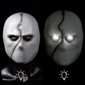 NEW Moon Knight Cosplay Mask (With & Without LED) TV Series Costume Prop Mask
