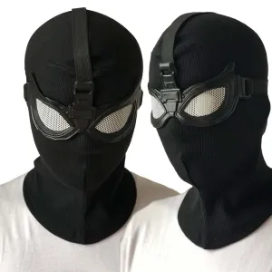 NEW Spider-Man No Way Home Cloak Stealth Mask | Peter Parker Cosplay Stealth Helmet Costume Prop Mask