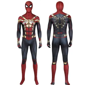 NEW Spider-Man No Way Home Cosplay Costume | Red Blue Jumpsuit Customization