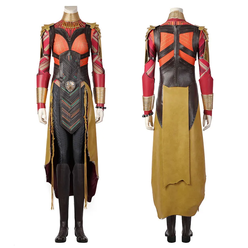 Okoye Cosplay Black Panther Wakanda Forever Royal Guard Captain Costume Halloween Carnival Suit