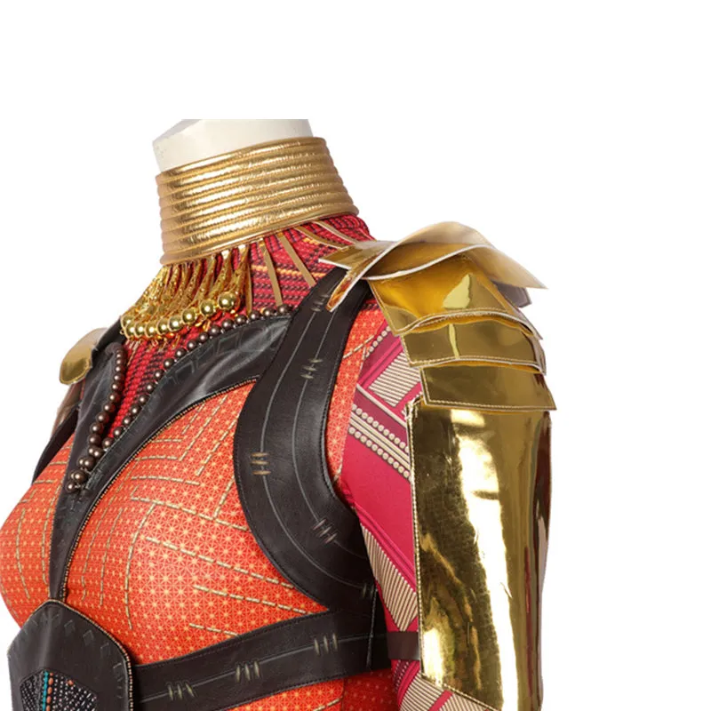 Okoye Cosplay Black Panther Wakanda Forever Royal Guard Captain Costume Halloween Carnival Suit