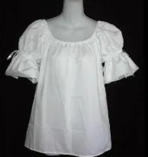 Pirate Chemise Top w/ Bows & Lace