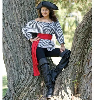 Pirate Chemisette Top