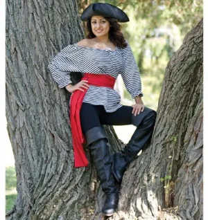 Pirate Chemisette Top