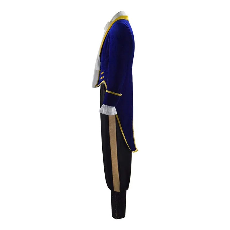 Prince Adam Cosplay Beauty and the Beast Costume Halloween Outfit
