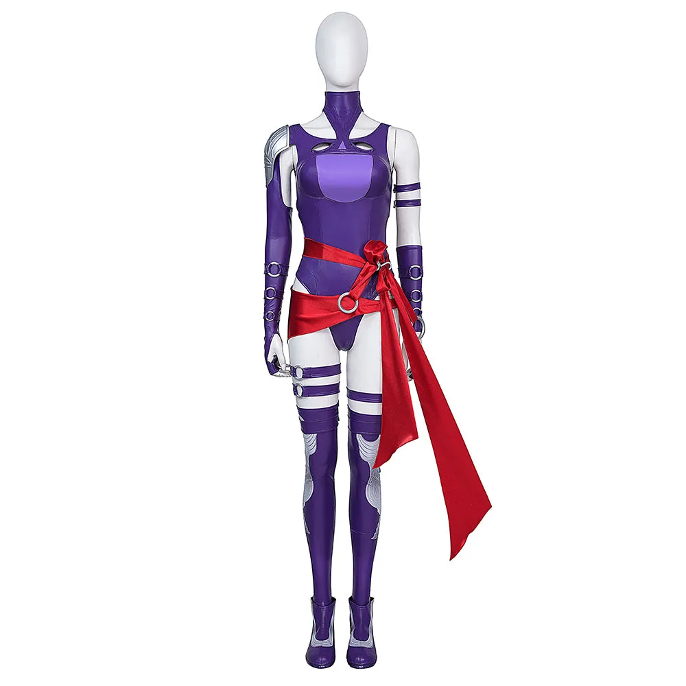 Psylocke Vengeance Cosplay Costume X-Men 1981 High-quality Version ACcosplay