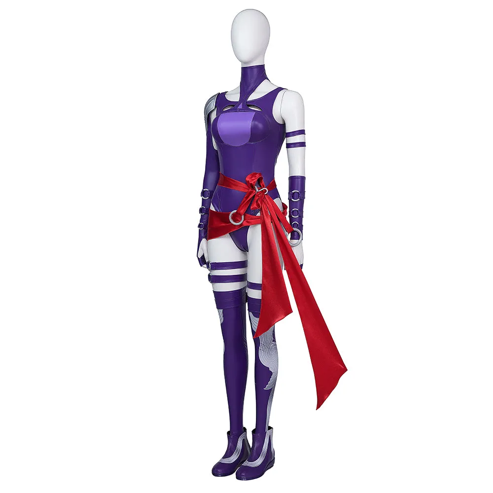 Psylocke Vengeance Cosplay Costume X-Men 1981 High-quality Version ACcosplay