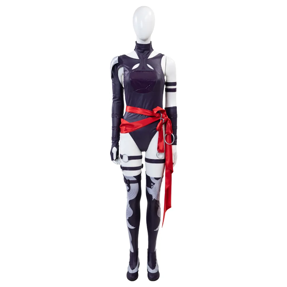 Psylocke Vengeance Cosplay Costume X-Men 1981 Outfit Version 2 ACcosplay