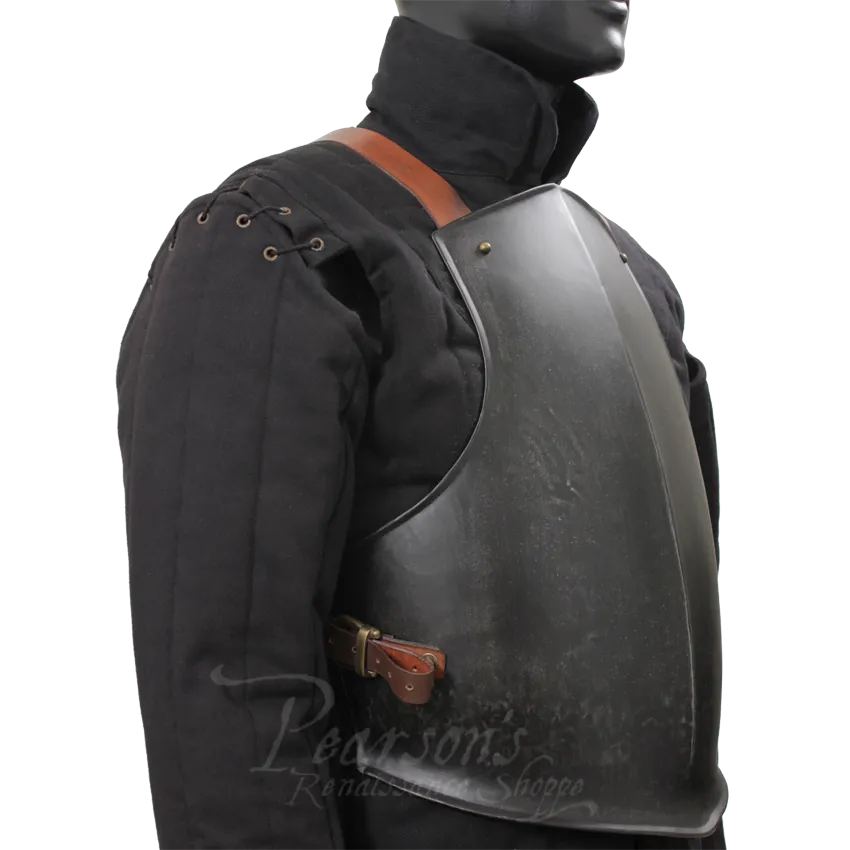 Ready For Battle Breastplate - Dark Metal Finish