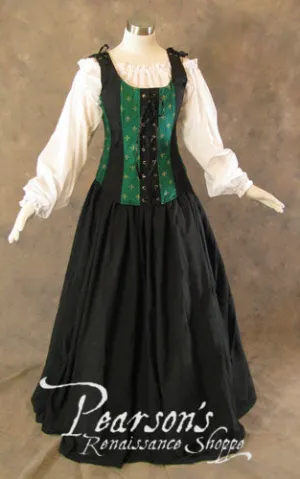 Renaissance Faire Wench Bodice Outfit