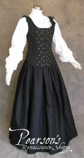 Renaissance Faire Wench Bodice Outfit