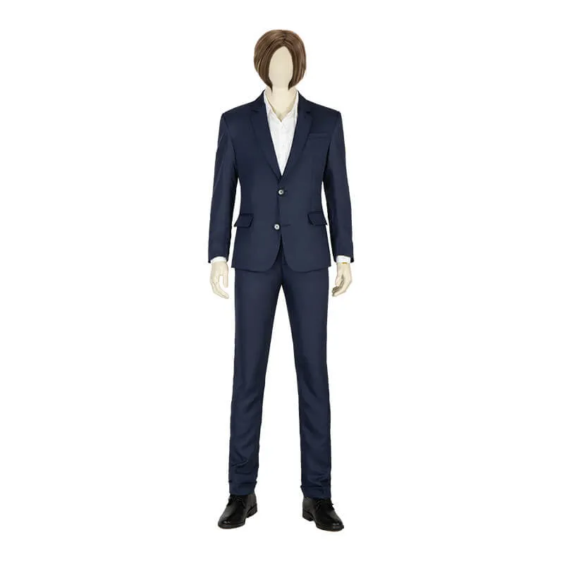 Resident Evil: Infinite Darkness Leon Jacket Uniform Cosplay Costumes Wigs