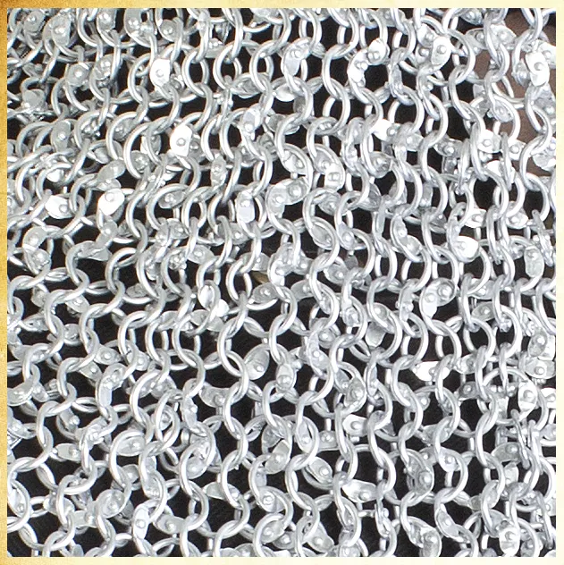 Riteted Aluminum Chainmail Coif