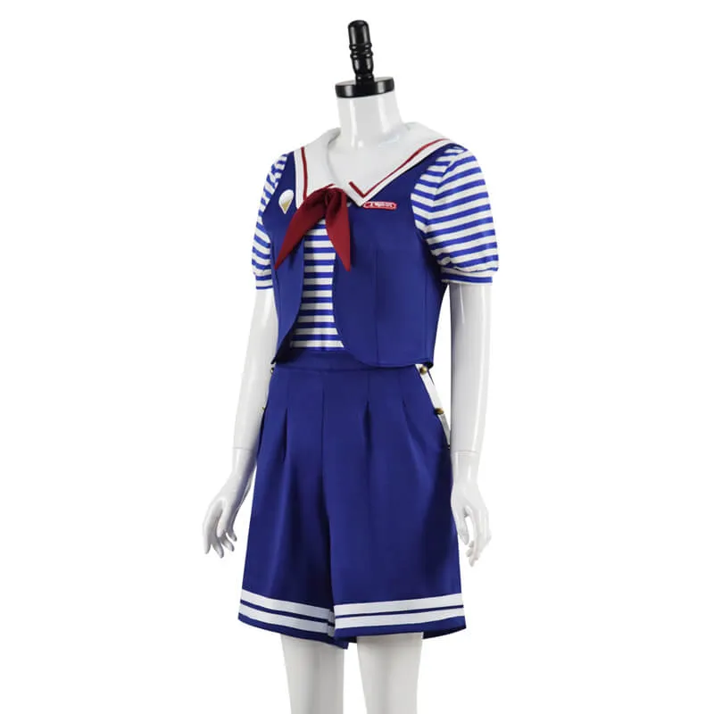 Robin Scoops Ahoy Costume Stranger Things 3 Robin Halloween Cosplay Costume ACcosplay