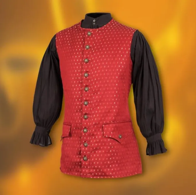 Scoundrel Long Pirate Vest