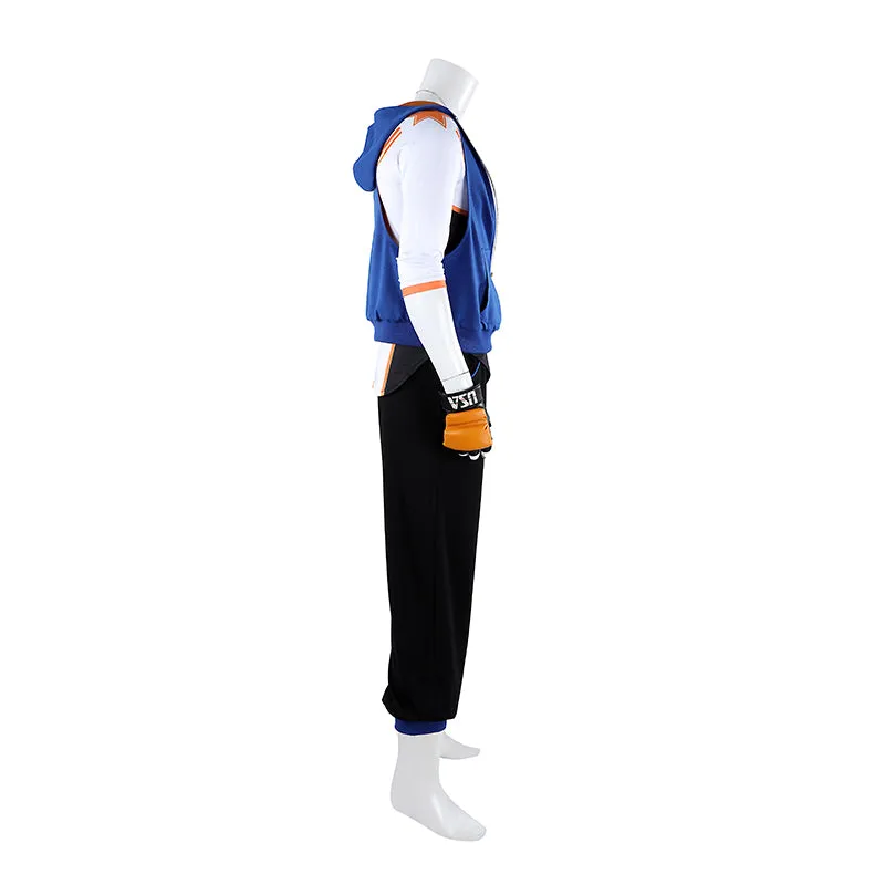 SF Street Fighter 6 Luke Cosplay Costume Halloween Outfit ACcosplay