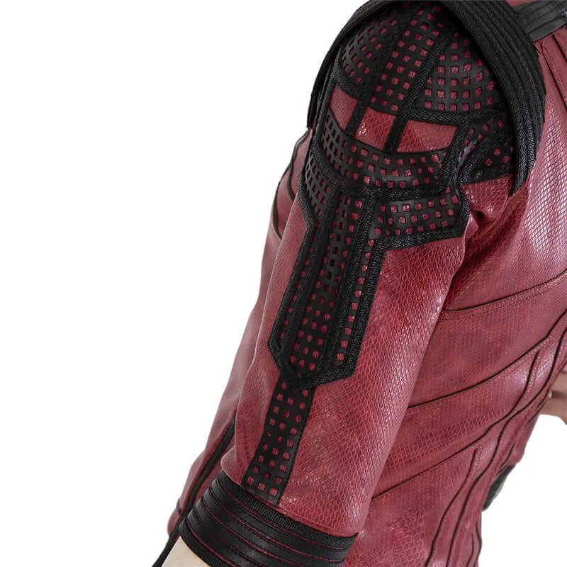 Shang Chi Costumes Red Jacket Master of Kung Fu Cosplay Outfit for Halloween ACcosplay