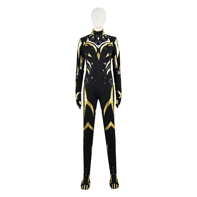 Shuri Black Panther Suit Shuri Cosplay Costume Supergirl Jumpsuit Halloween Outfit