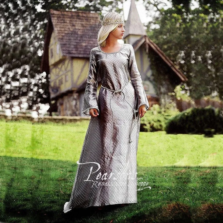 Silver Princess Cotehardie - Queen of Camelot