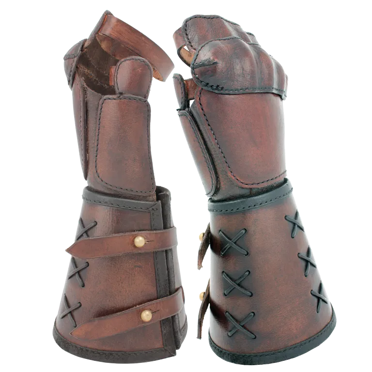 Single Leather Gauntlet