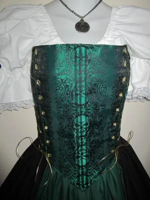 Skull Design Bodice