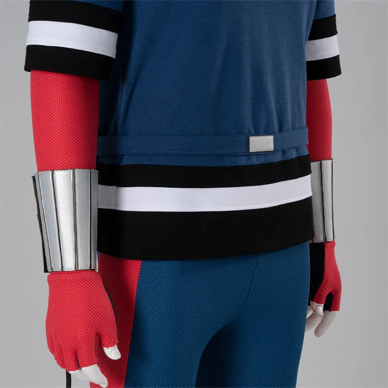 Spider-Man: Freshman Year Cosplay Costume Spiderman Peter Parker Halloween Suit With Shoes Bag