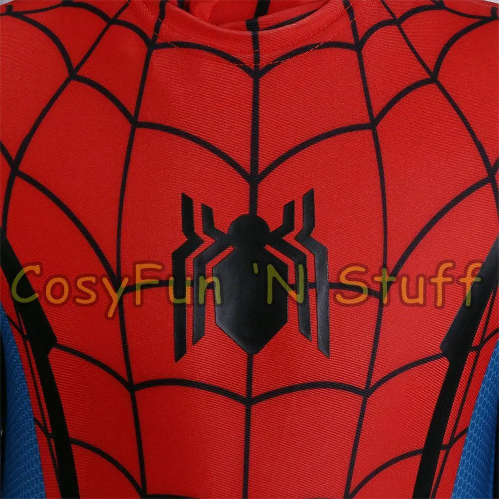 Spider-Man Homecoming Cosplay Tom Holland Spiderman Adult 3D Costume