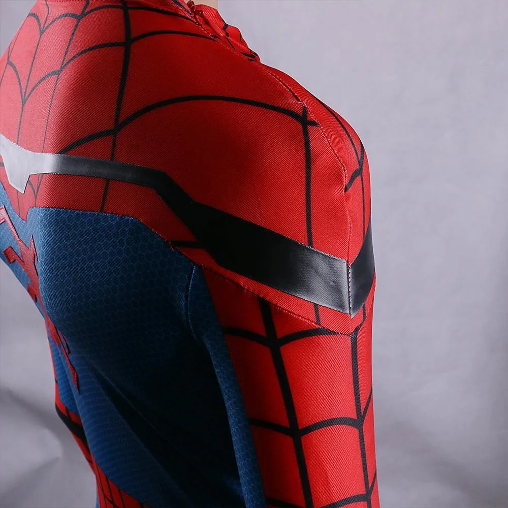 Spider-Man Homecoming Kids Children's 3D Spiderman Cosplay Costume & Mask
