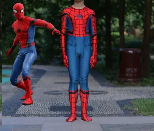 Spider-Man Homecoming Kids Children's 3D Spiderman Cosplay Costume & Mask