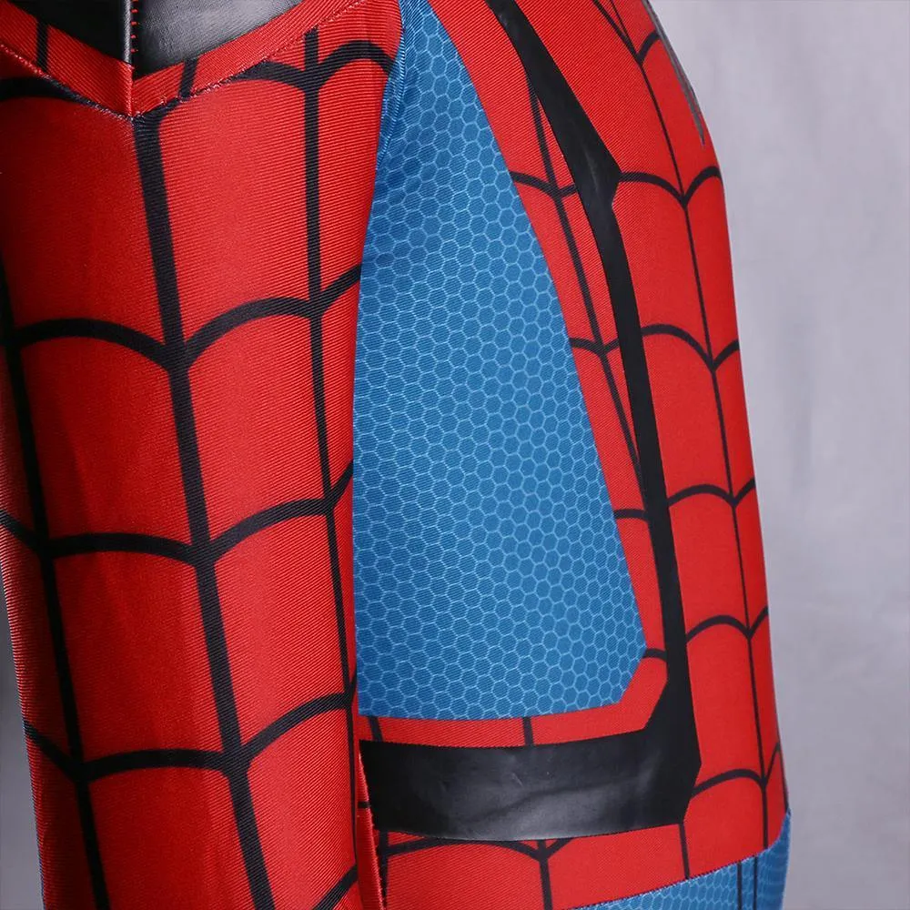 Spider-Man Homecoming Kids Children's 3D Spiderman Cosplay Costume & Mask