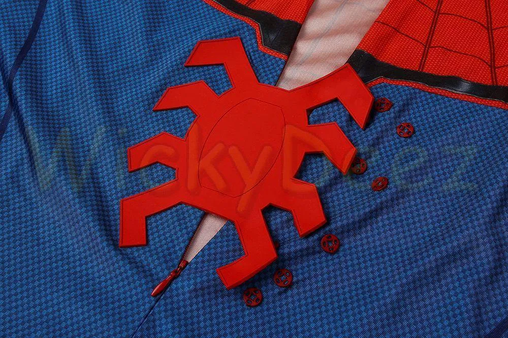 Spider-Man Homecoming Peter Parker Superhero Complete Cosplay Costume