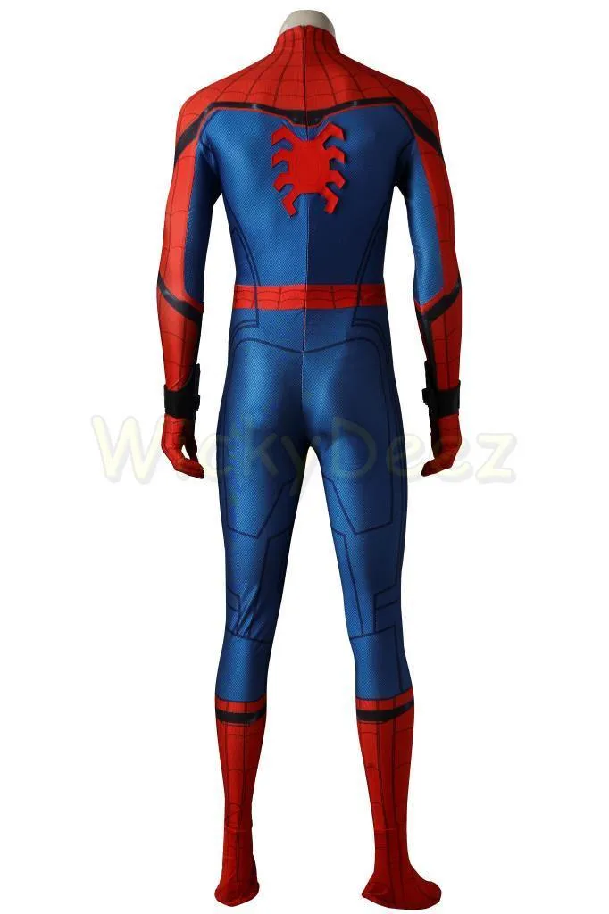 Spider-Man Homecoming Peter Parker Superhero Complete Cosplay Costume