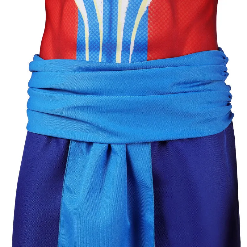 Spider-Man India Pavitr Prabhakar Jumpsuit Spider-Man Across the Spider-Verse 2023 Bodysuit Spiderman Costume