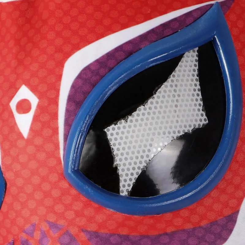 Spider-Man India Pavitr Prabhakar Jumpsuit Spider-Man Across the Spider-Verse 2023 Bodysuit Spiderman Costume
