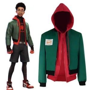 Spider-Man: Into the Spider-Verse Miles Morales Pullover Jacket Costume
