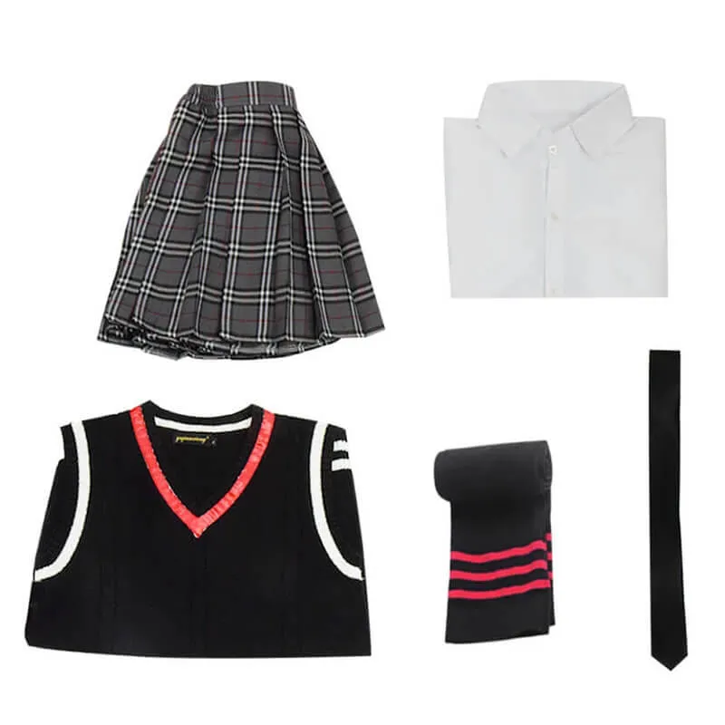 Spider-Man: Into the Spider-Verse Peni Parker School Uniform Cosplay Costume