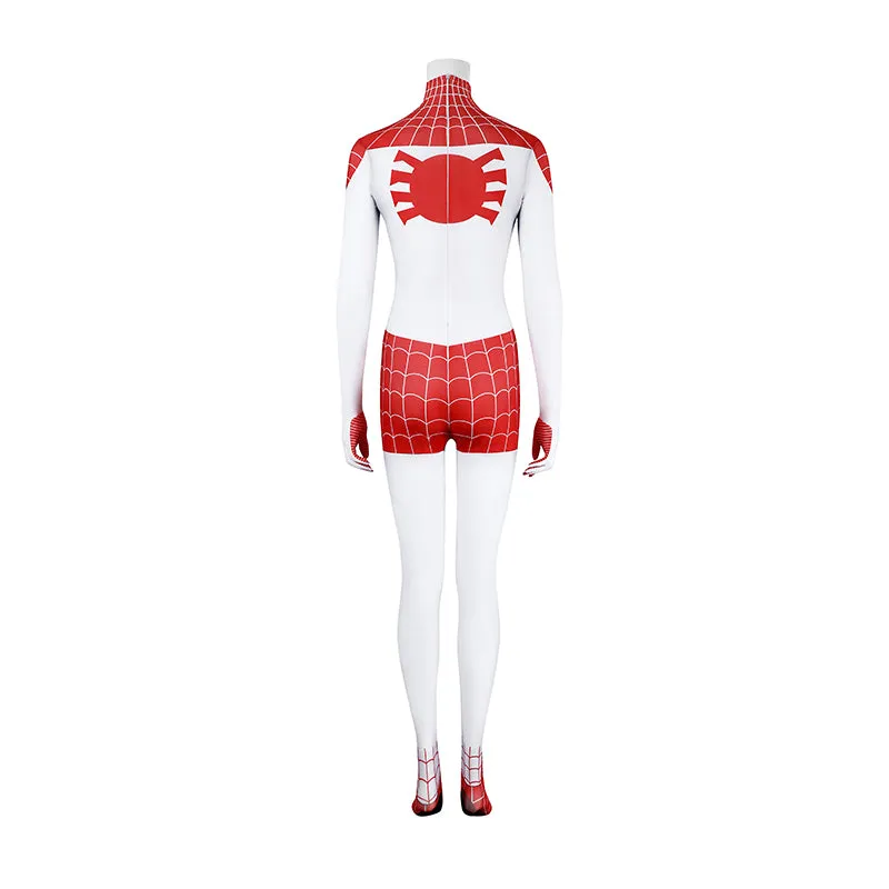 Spider-Man Mary Jane Watson Earth-18119 Crimson She-Devil Cosplay Costume Halloween Suit