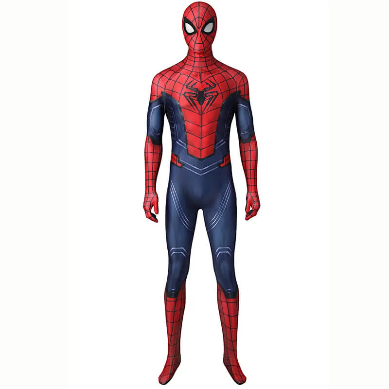 Spider-man Peter Parker Suit Avengers Spider-Man Cosplay Halloween Costumes Mask