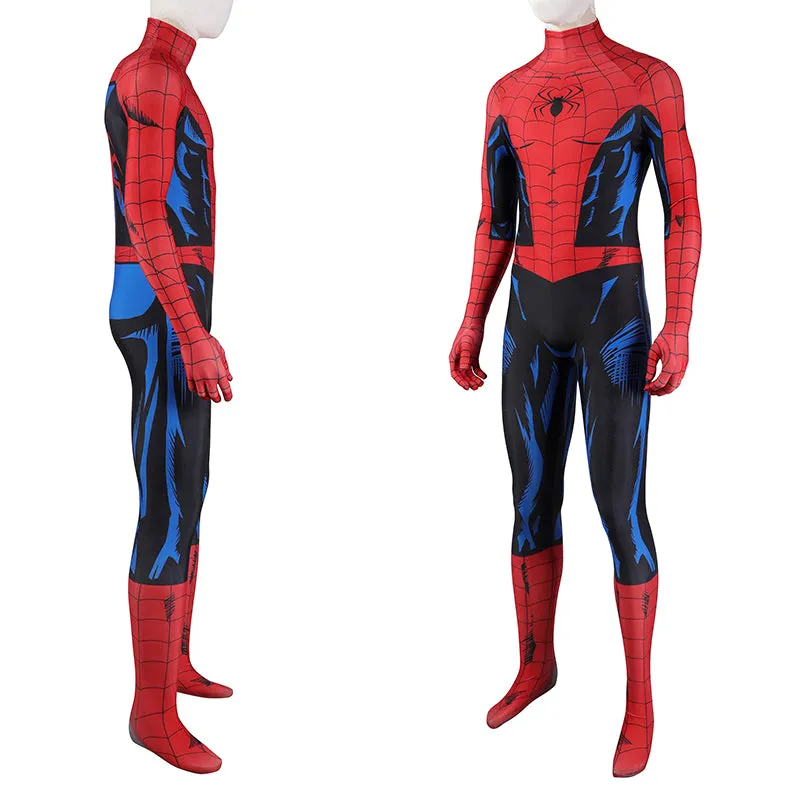 Spider-Man Ps5 Cosplay Costume Spider-man Vintage Comic Book Suit Jumpsuit Mask