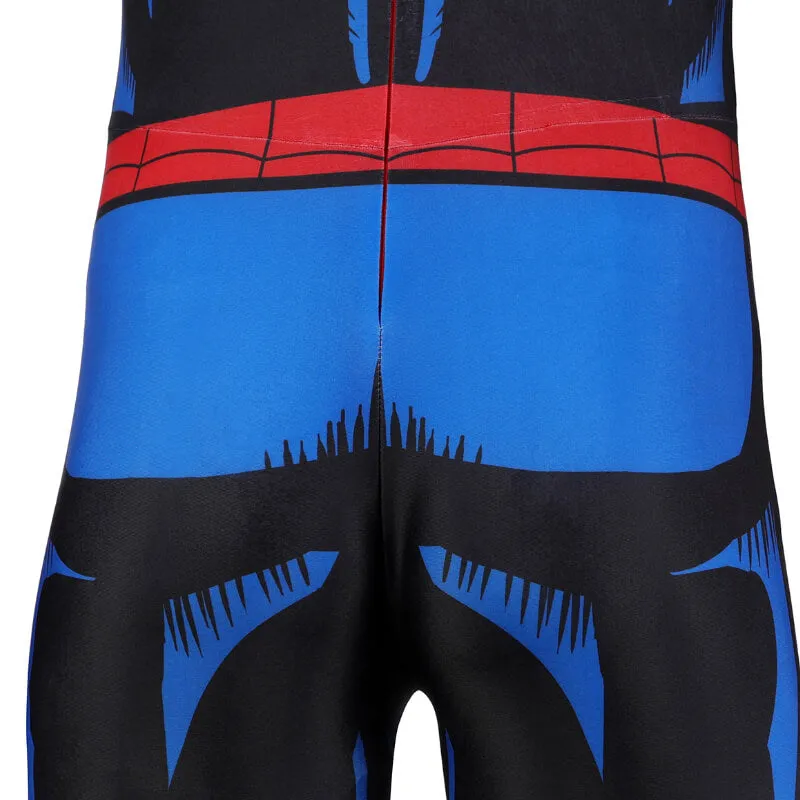 Spiderman PS5 Vintage Comic Book Suit Spiderman Classic Bodysuit Cosplay Costume