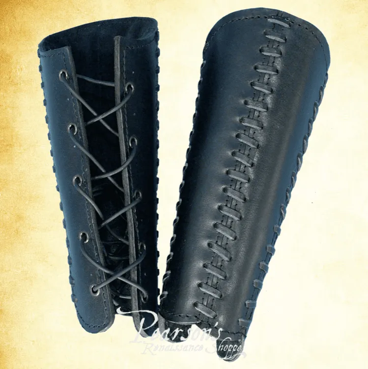 Squires Leather Bracers
